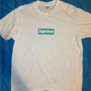 Tiffany & co. x Supreme T-shirt unisex